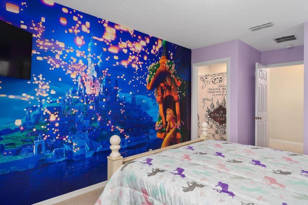 Lakeview W/8 Bedroom 5 Kingsuite 3 Miles To Disney キシミー エクステリア 写真