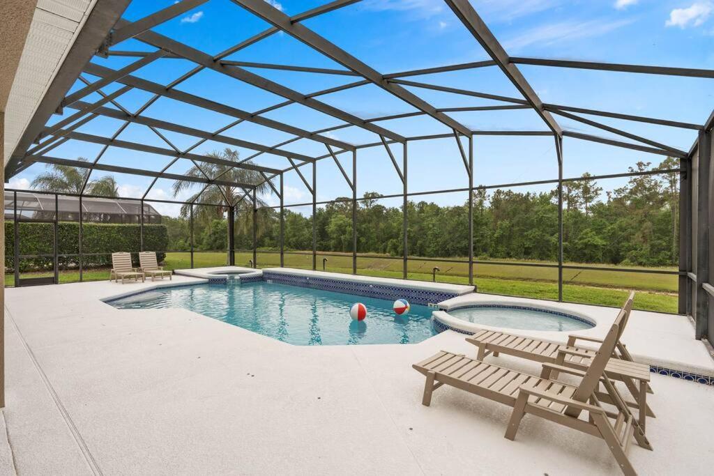 Lakeview W/8 Bedroom 5 Kingsuite 3 Miles To Disney キシミー エクステリア 写真