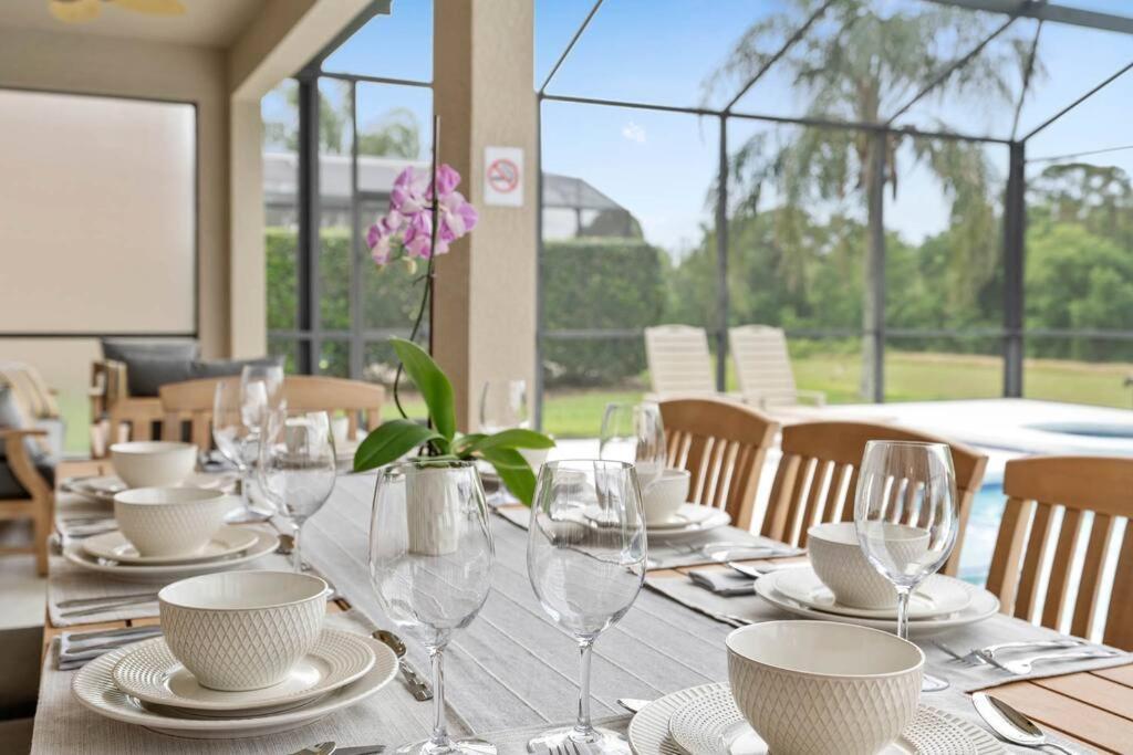 Lakeview W/8 Bedroom 5 Kingsuite 3 Miles To Disney キシミー エクステリア 写真