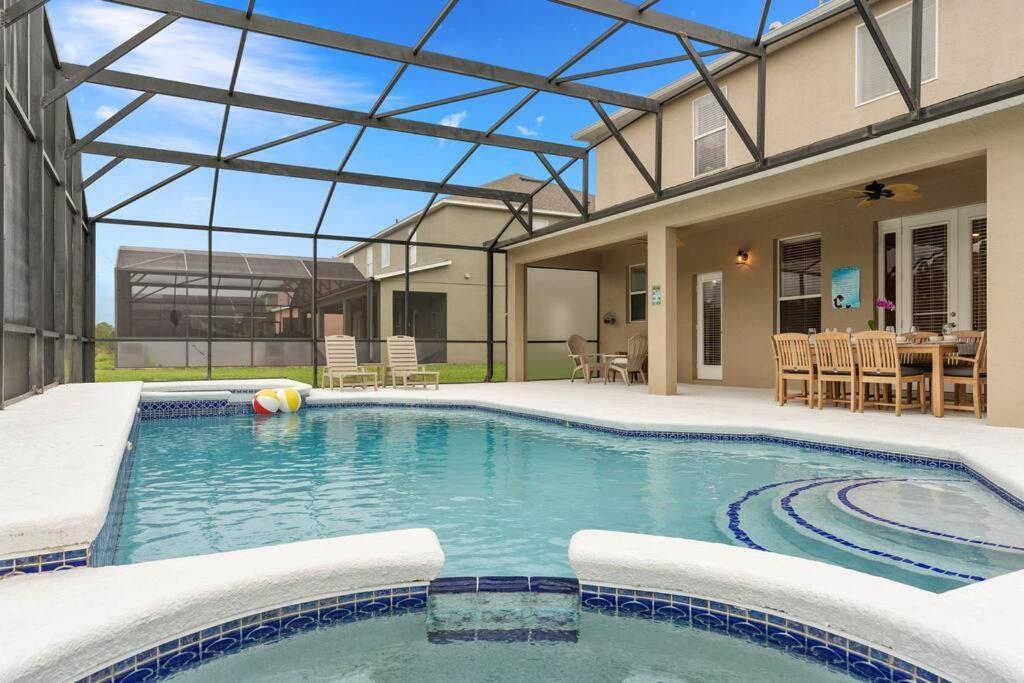 Lakeview W/8 Bedroom 5 Kingsuite 3 Miles To Disney キシミー エクステリア 写真