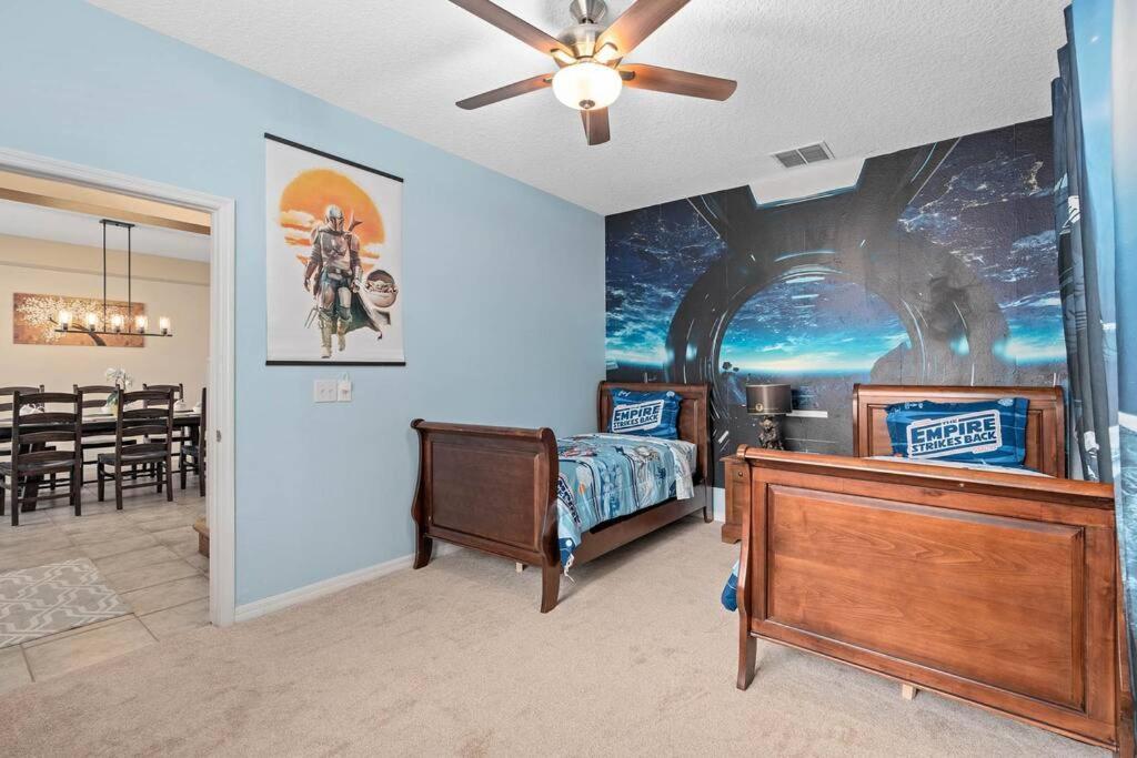 Lakeview W/8 Bedroom 5 Kingsuite 3 Miles To Disney キシミー エクステリア 写真